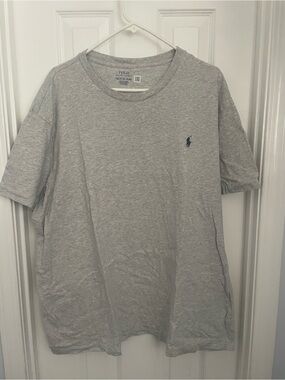 Polo by Ralph Lauren Men's Heather Gray Crew Neck T-Shirt 2XB